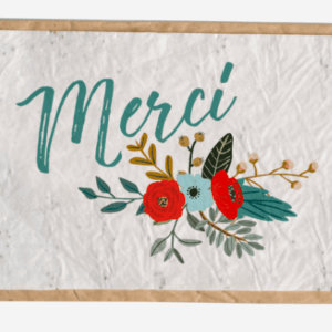 ✓ Carte ensemencée : plantez-là pour faire pousser des fleurs
✓ Vendue avec une enveloppe
✓ Made in France
✓ Zéro déchet