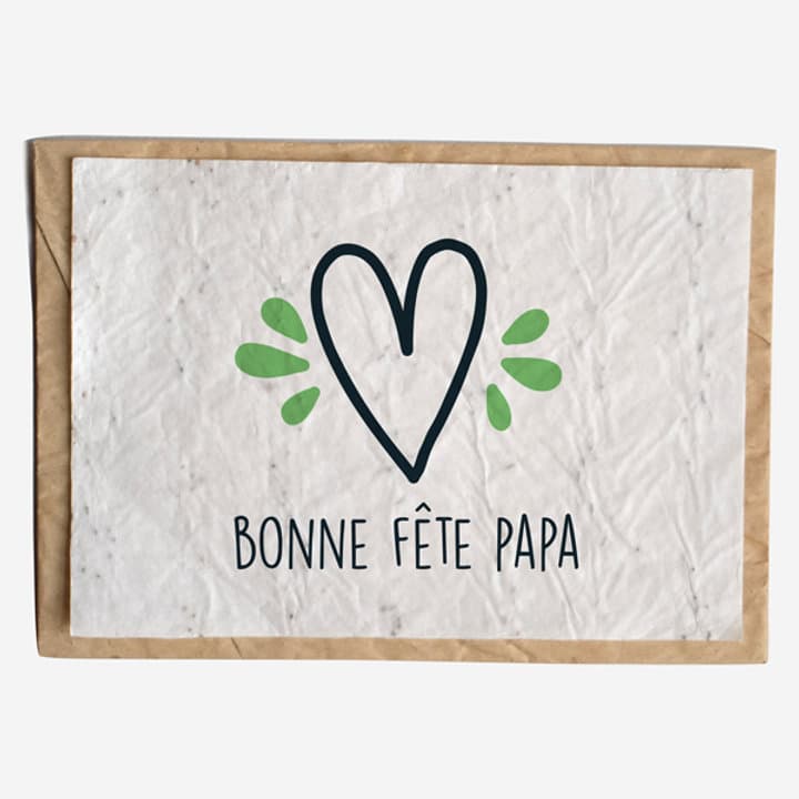 growing paper bonne fête papa