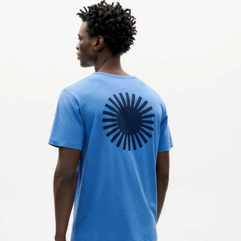 T-shirt bleu Sol