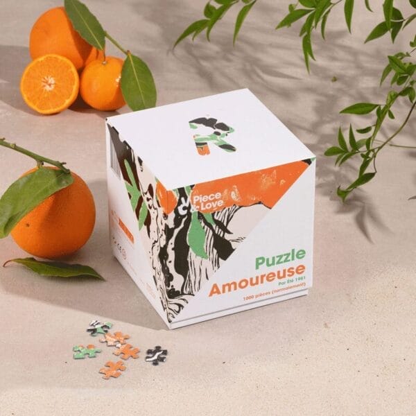 puzzle carton recyclé