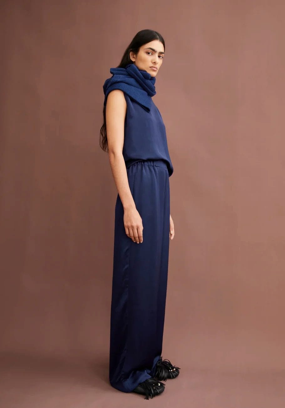Pantalon JONVAALIE Tinted Navy- Armedangels